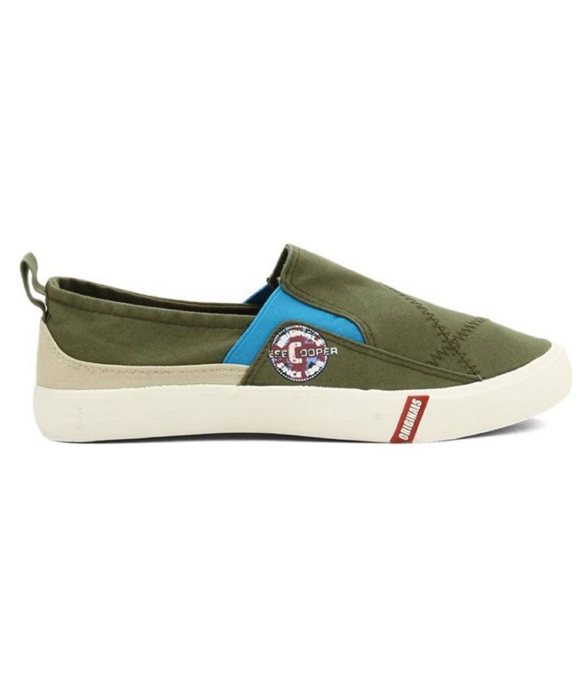 lee cooper canvas loafers