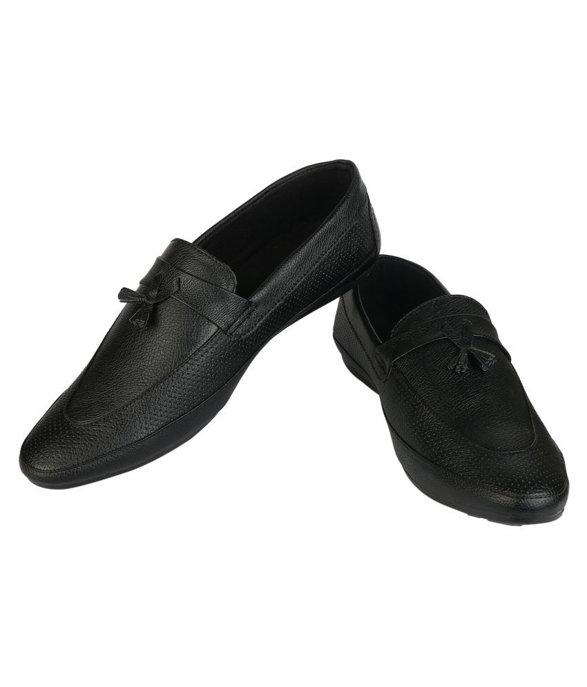 Century Synthetic Casual Loafers Black Running Shoes - Buy Century ...