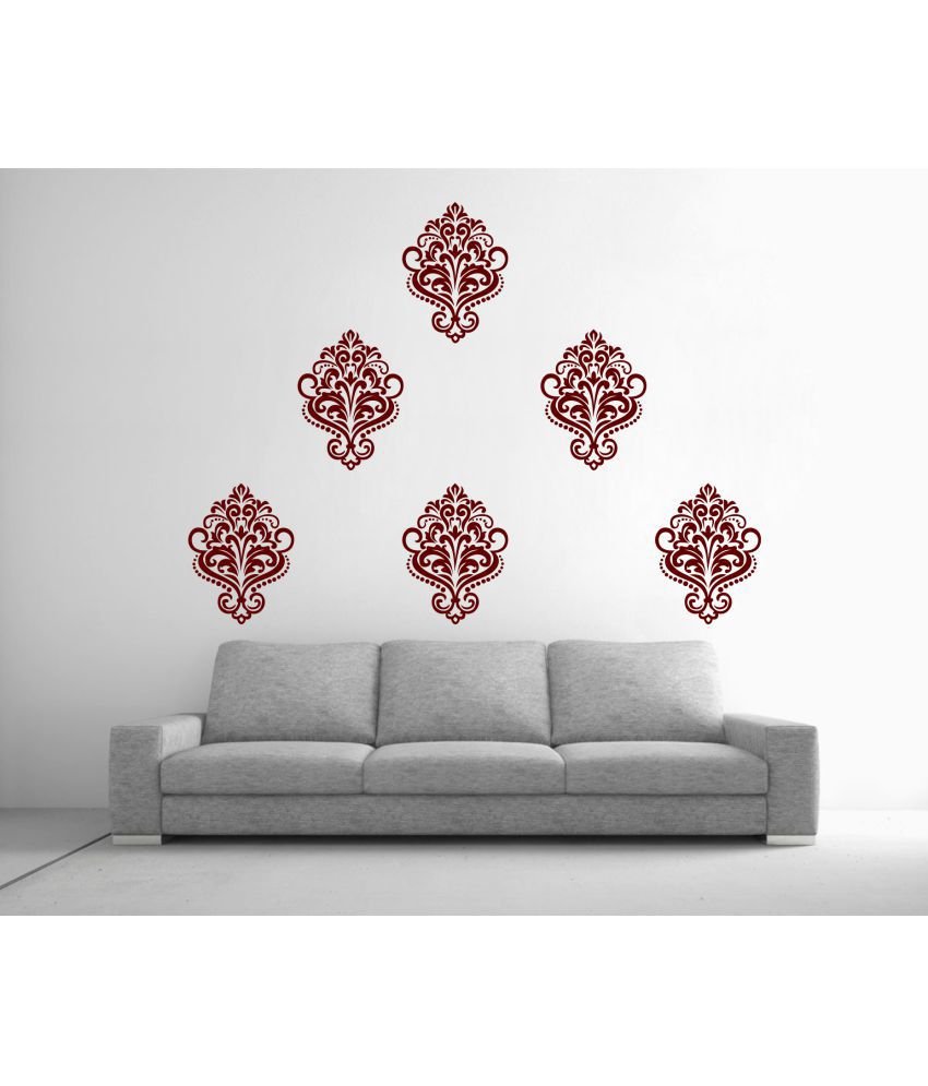     			Sticker Studio Maadha motif Floral Theme PVC Sticker