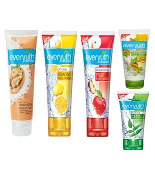 everyuth face wash walnut