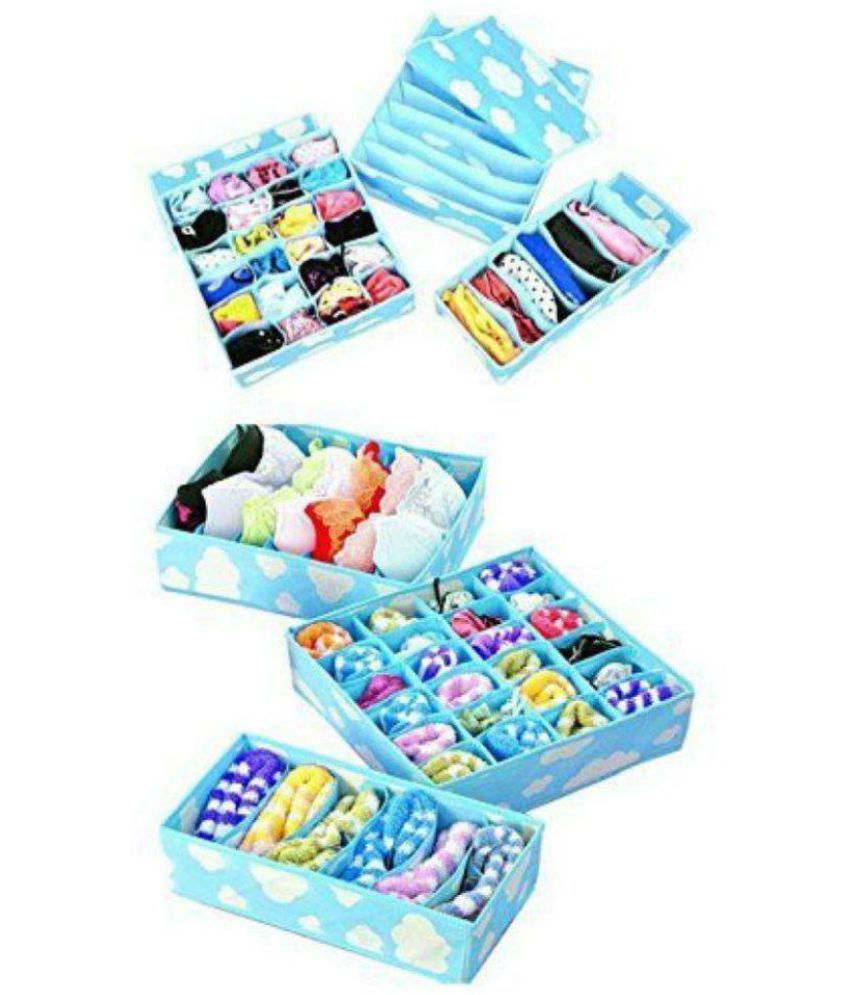 EverbuyÃ¢Â Â¢ Set of 3 cloud Foldable Drawer Dividers, Storage Boxes