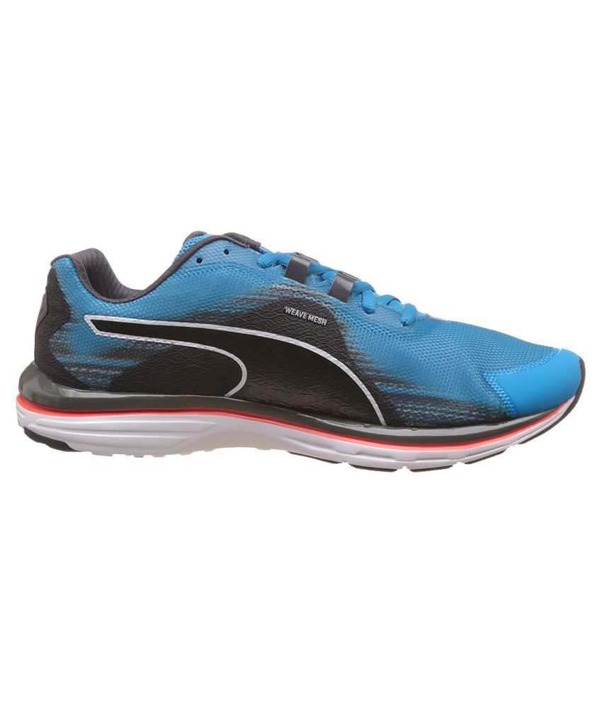 Puma Men's Faas 500 V4 Weave Blue Running Shoes - Buy Puma Men's Faas ...