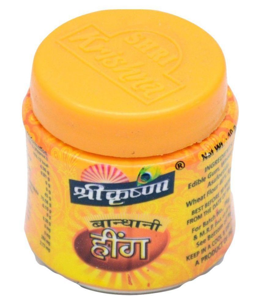 Shri Krishna Shri Krishna Compounded 10gm 10pack Hing / Asafoetida Powder 100 gm Pack of 10 Buy