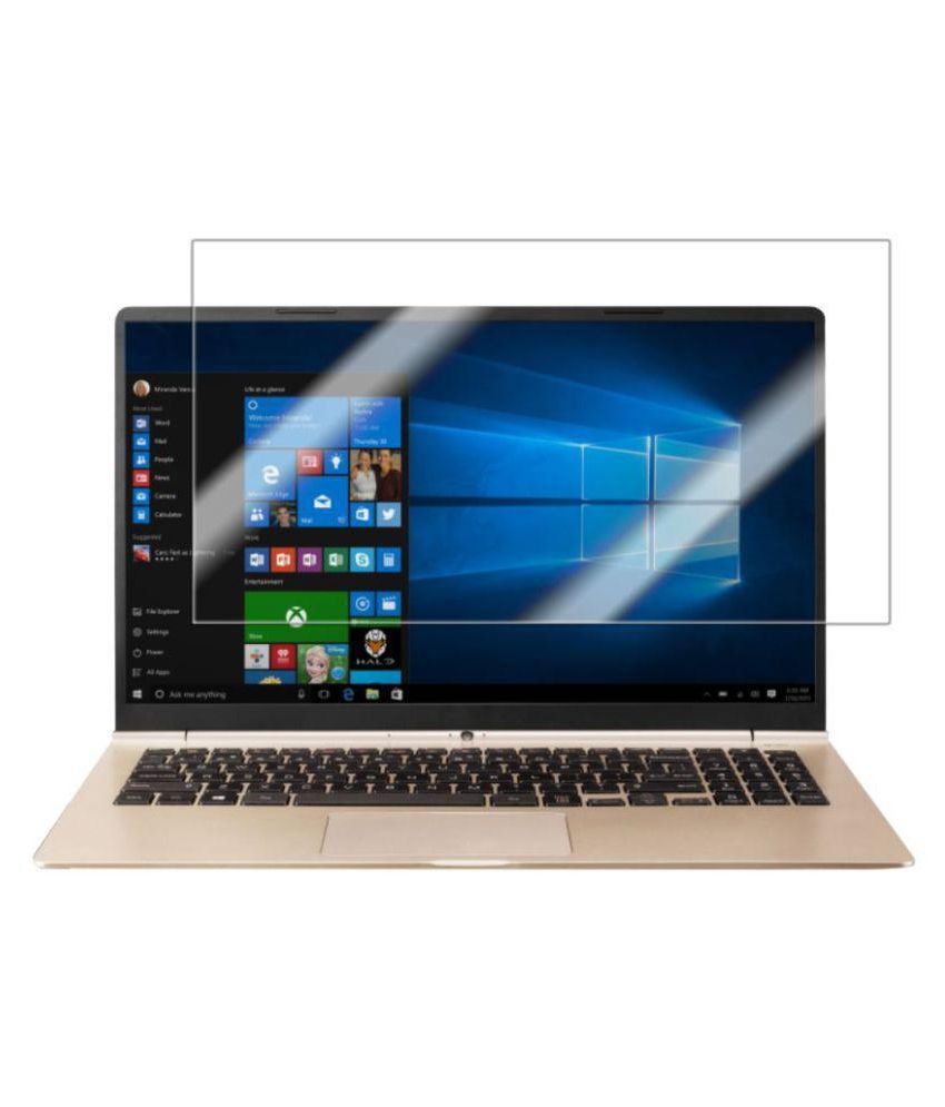 FineArts 39.6 cm (15.6) Clear Screen guard for Laptop Premium Quality