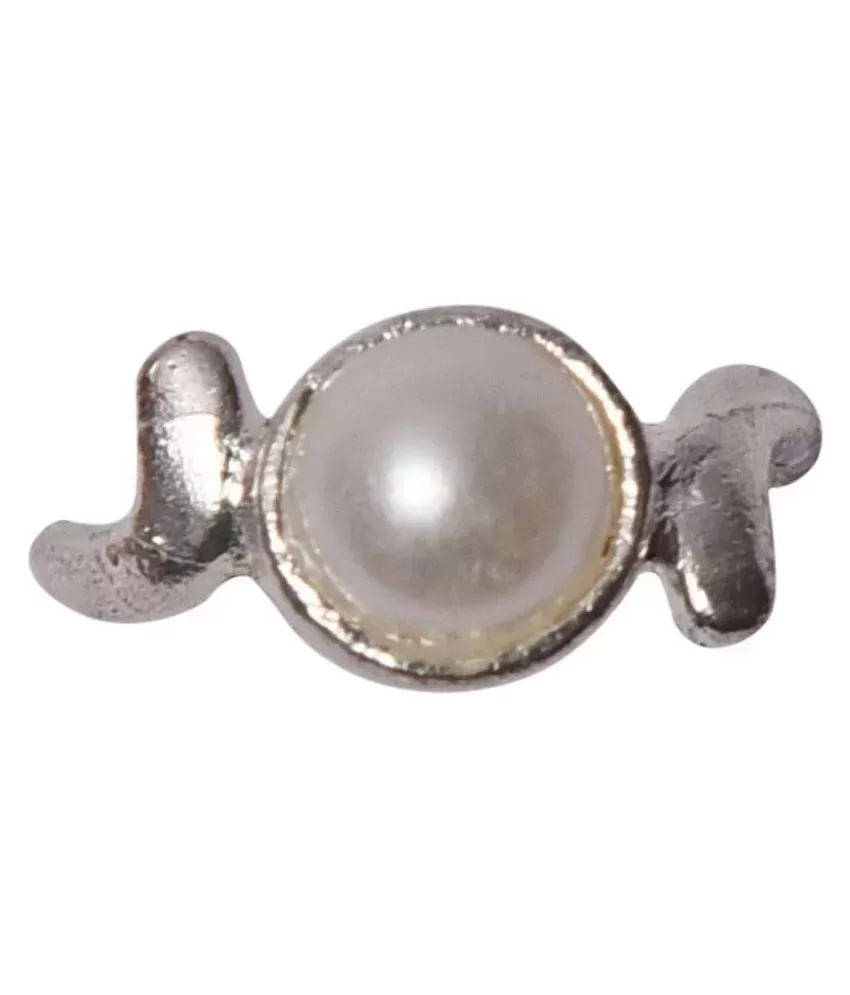 Jewelswonder 100 % Original & Natural Pearl Moti With JGL Lab Certified  Silver Mother of Pearl Silver Plated Ring Price in India - Buy Jewelswonder  100 % Original & Natural Pearl Moti