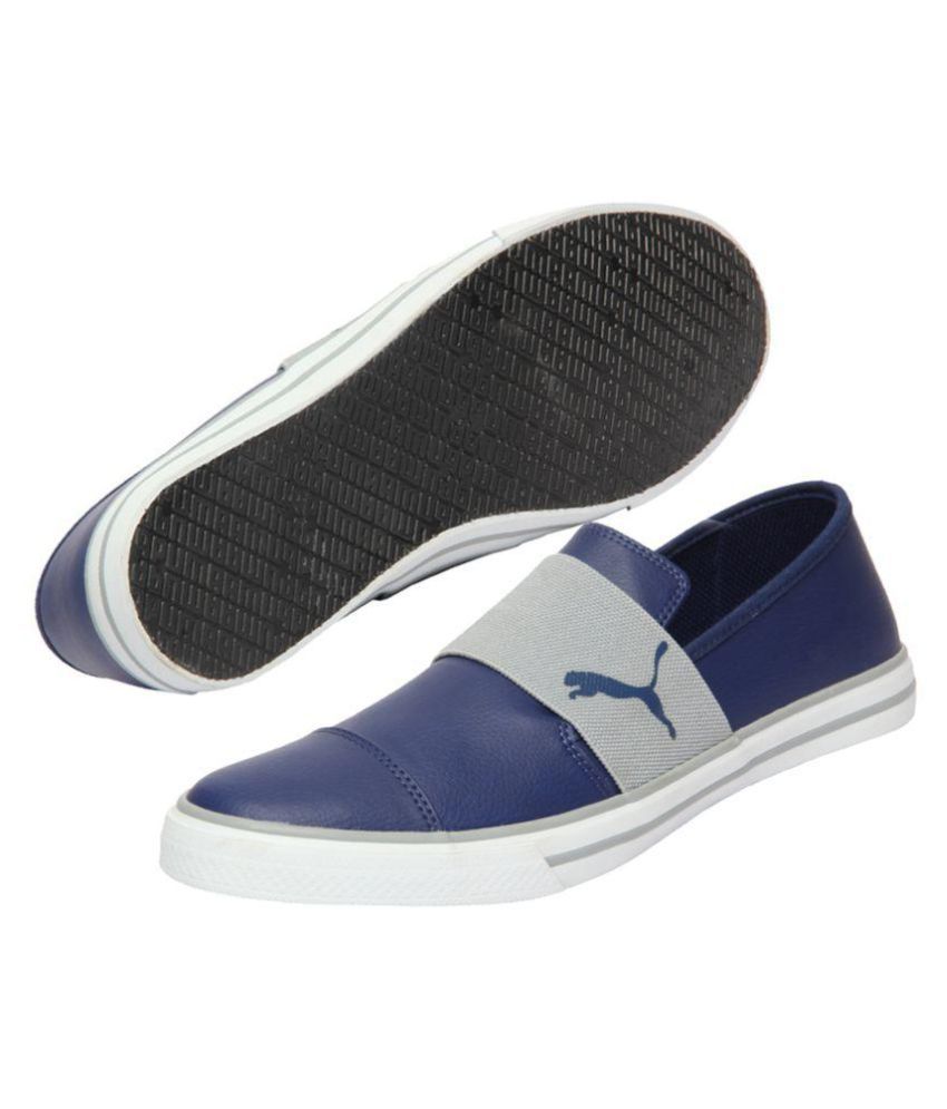 Puma ALPHA SLIP ON MEN'S Sneakers Navy Casual Shoes - Buy Puma ALPHA ...