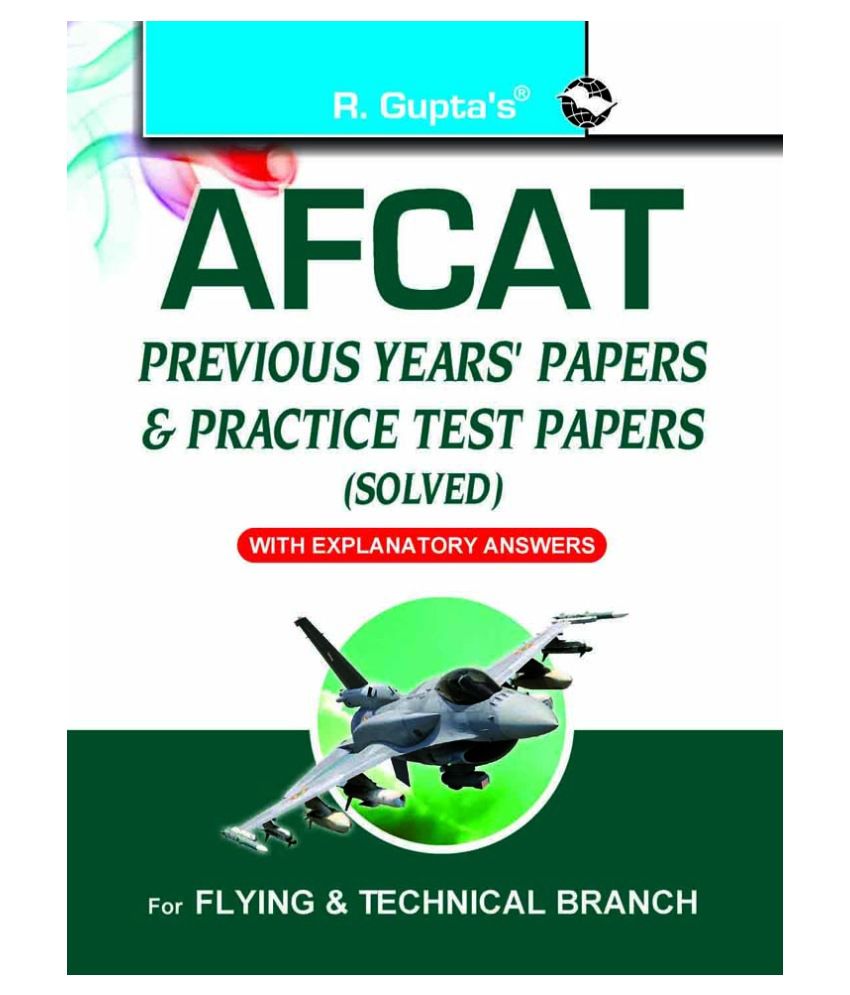     			AFCAT (Air Force Common Admission Test): Previous Years' Papers & Practice Test Papers (Solved)
