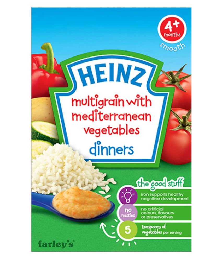 Heinz Multi grain With Mediterranean Vegetable Infant Cereal for 6