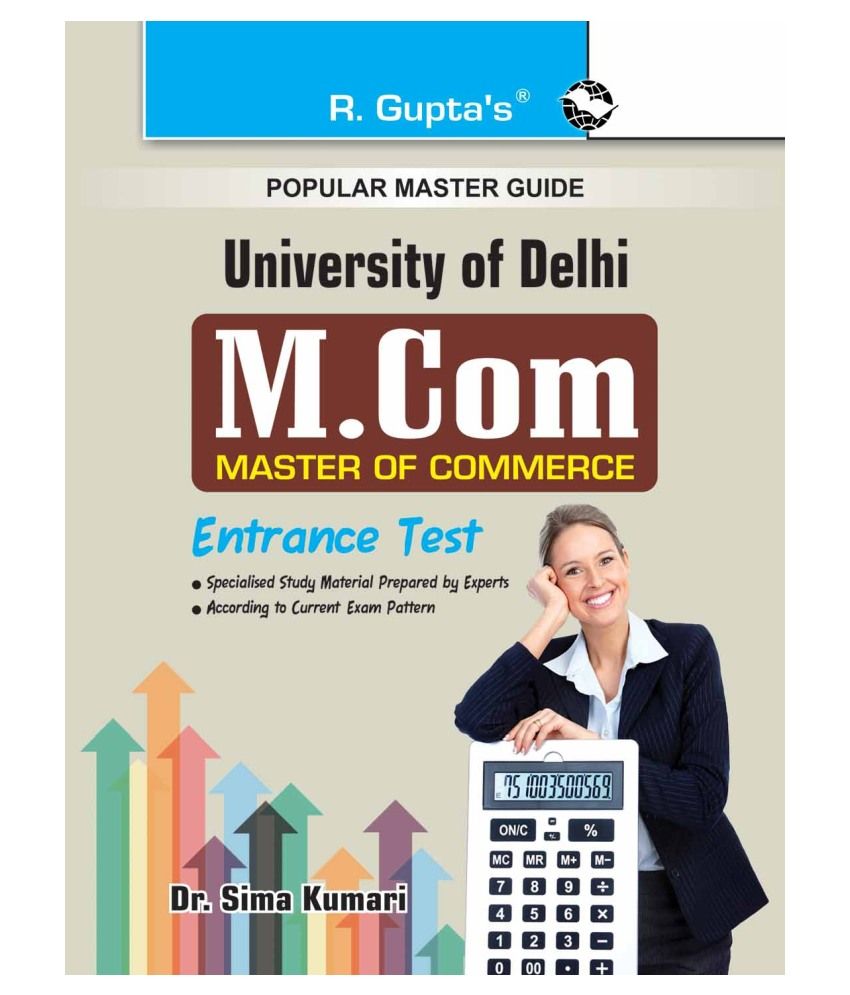     			Delhi University (DU) M.Com Entrance Test Guide