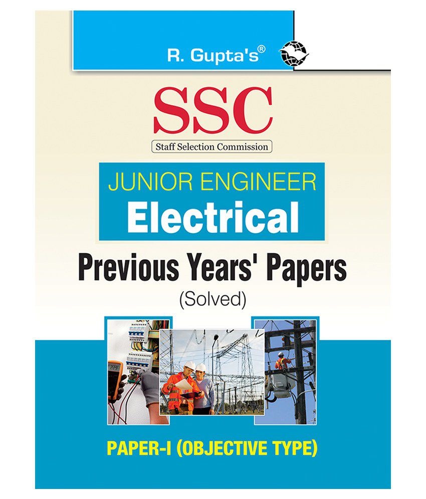     			SSC: Electrical (Junior Engineer) Previous Years Papers (Solved): PAPER-I (Objective Type)
