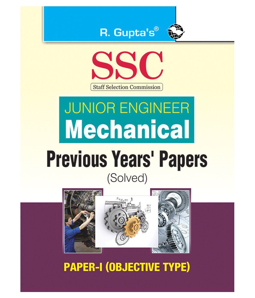     			SSC: Mechanical Previous (Junior Engineer) Previous Years Paper (Solved): PAPER-I (Objective Type)