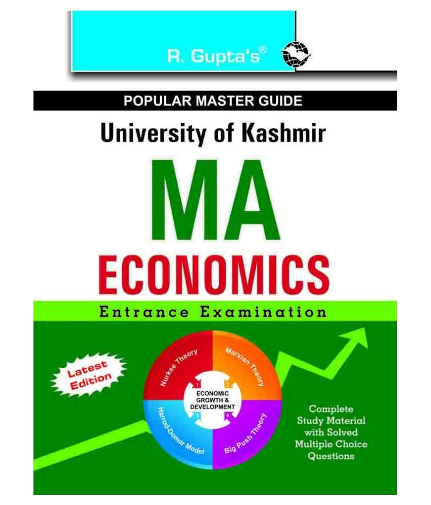     			University of Kashmir: MA (Economics) Entrance Exam Guide