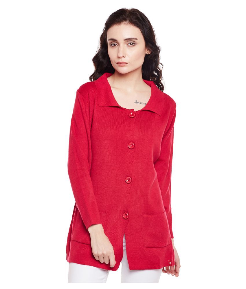 Buy Neva Acrylic Pink Cardigans Dress Online at Best Prices in India