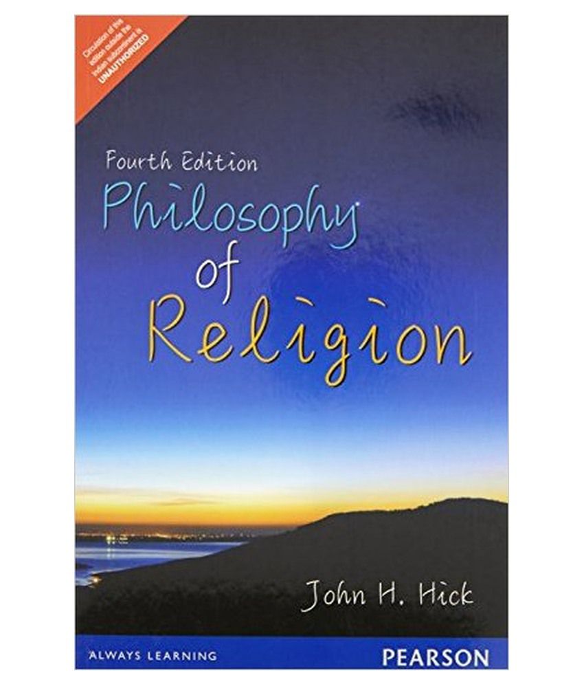     			Philosophy Of Religion