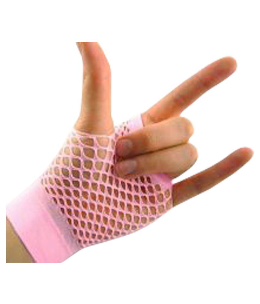 Fascinating Pink Short Gloves Buy Online at Low Price in India