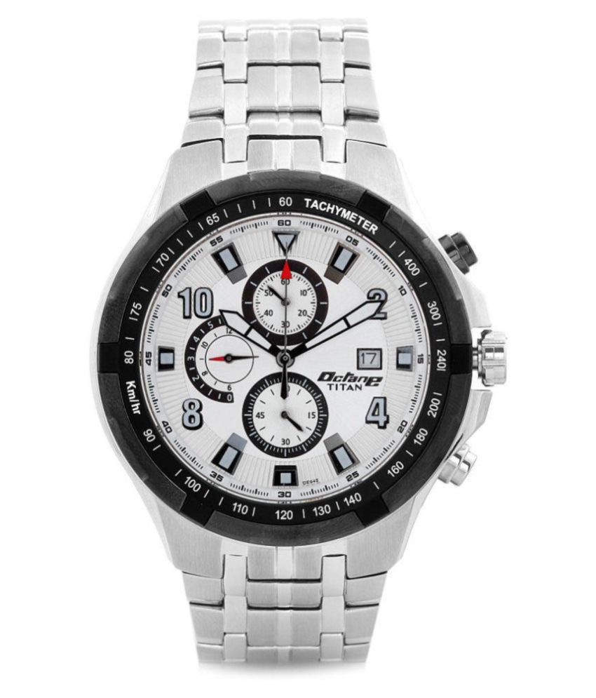 Titan Chronograph Men's Watch 90045KM01 - Buy Titan Chronograph Men's
