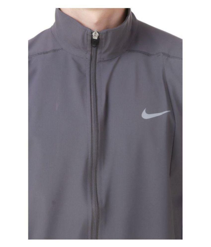 nike polyester terry jacket