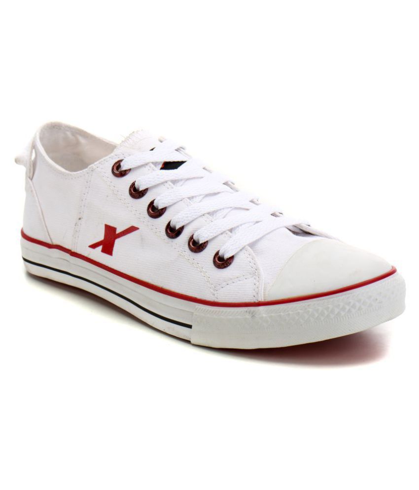 sparx white shoes sneakers