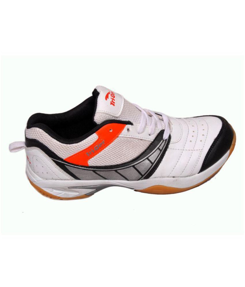 Triqer 762 Badminton  Shoe Non  Marking  White Unisex Buy 