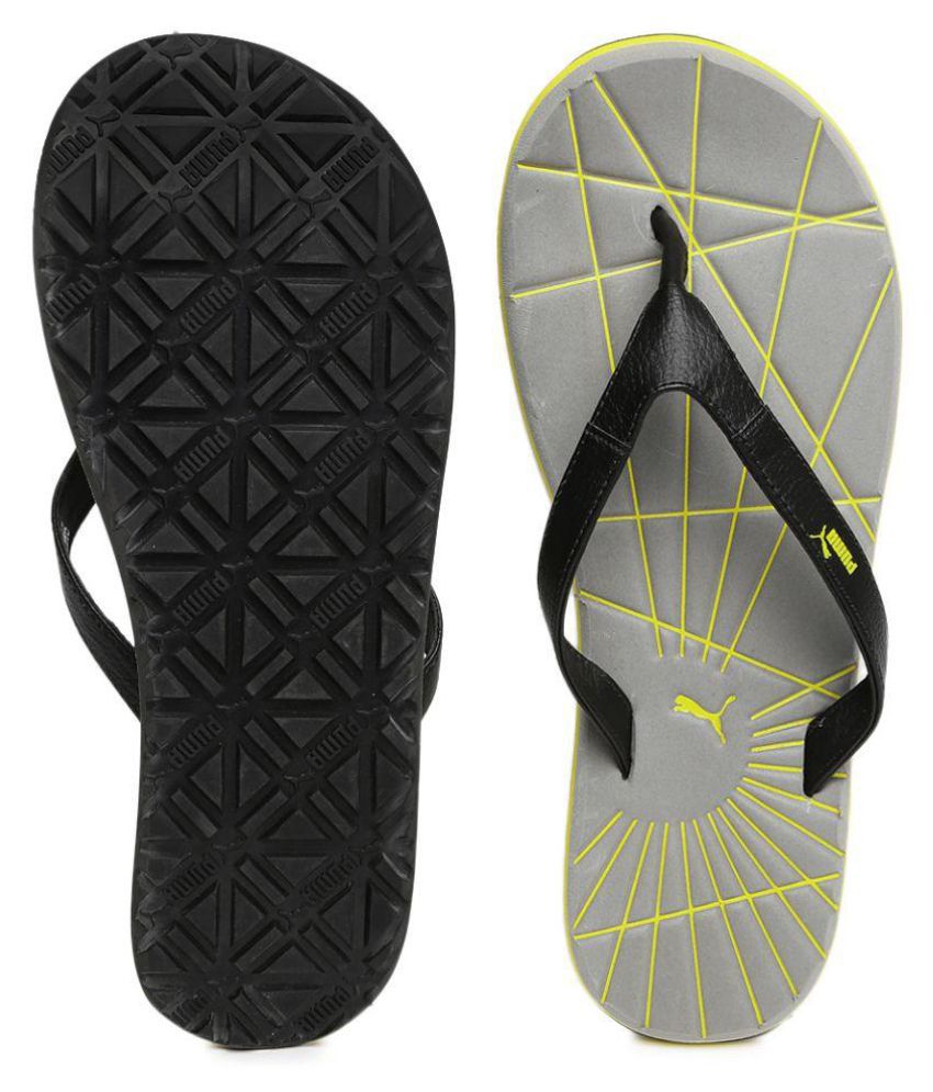 puma men's webster flip flops thong sandals