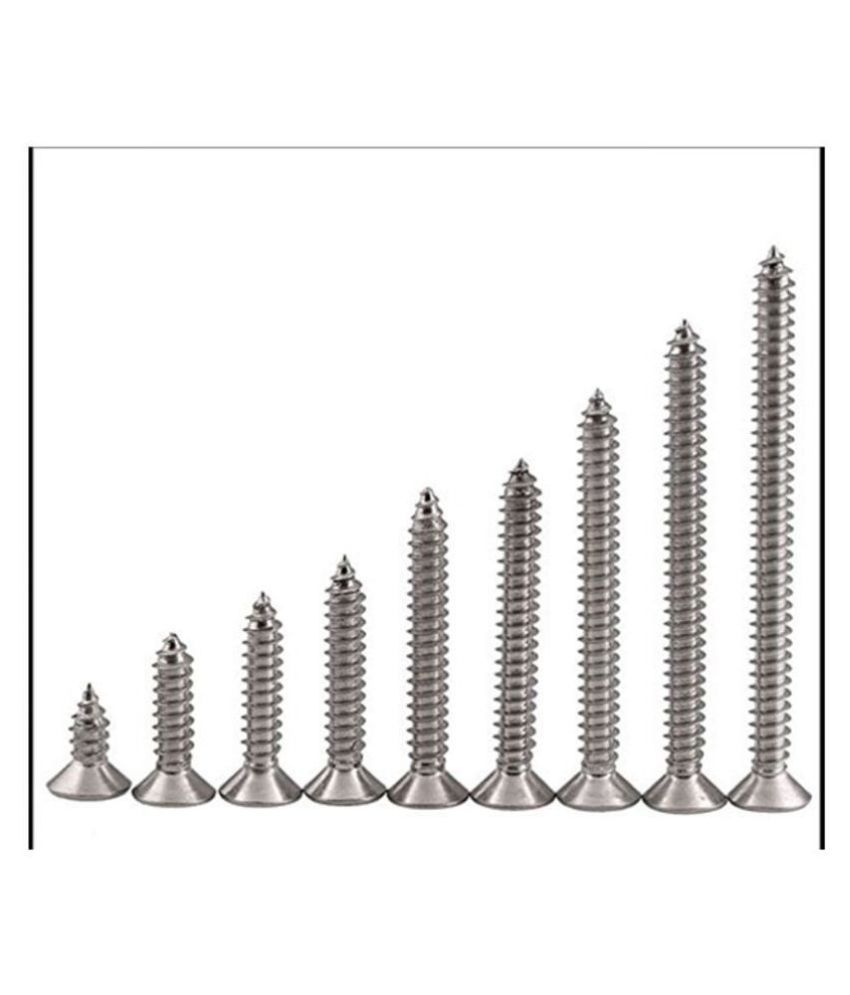 Stainless Steel Screws(CSK Head) 13 mm X 6 (1/2" Inch) (Pack of 700