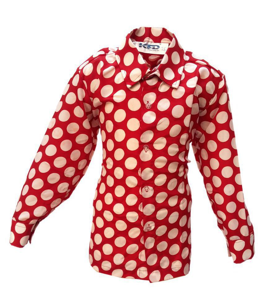     			KFD Polka Dot Shirt fancy dress for kids,Western Costume for Annual function/Theme Party/Competition/Stage Shows/Birthday Party Dress