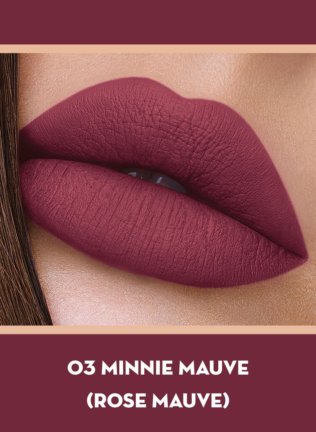 sugar minnie mauve lipstick