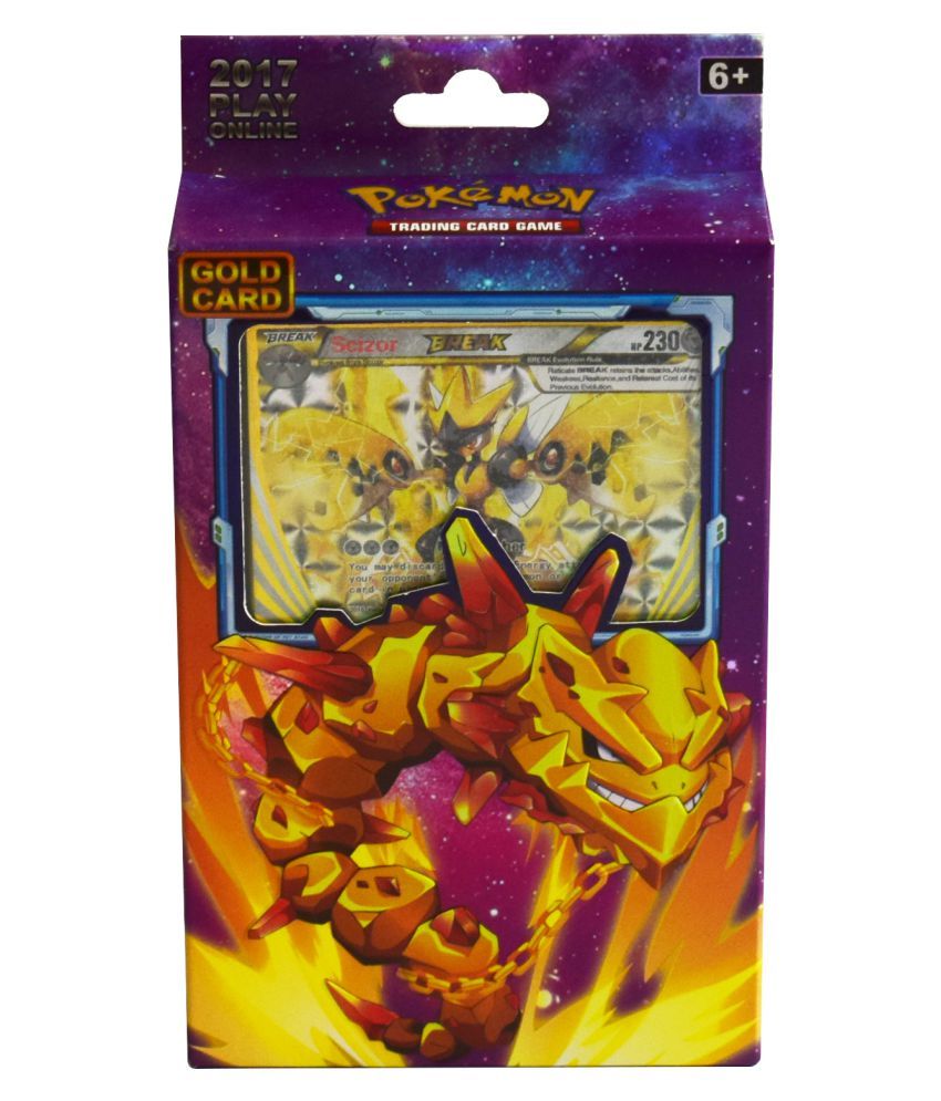 Pokemon 100 Gold Dual Power Cards Trading Card Game Buy