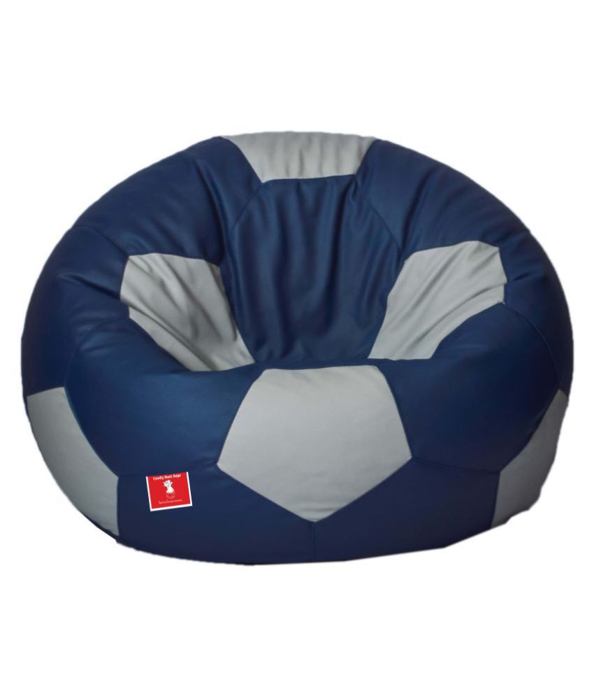 Comfy Bean Bags Football Bag Size Xl Filled With