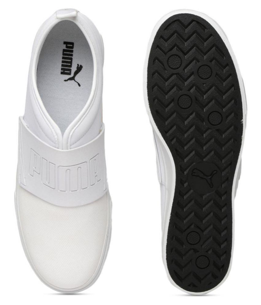 Puma Unisex El Rey Fun Slip-On Sneakers White Casual Shoes - Buy Puma ...