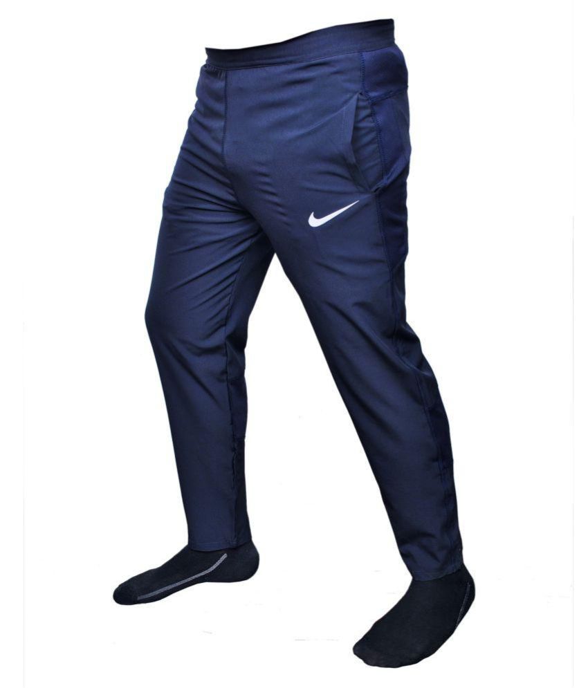 nike polyester lycra track pants