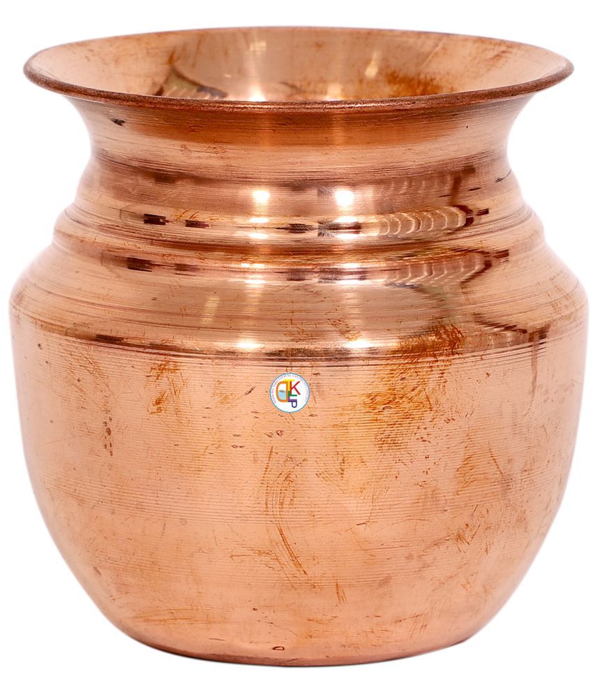 Small Handmade Copper Lota Kalash - Set of 9: Buy Small Handmade Copper ...