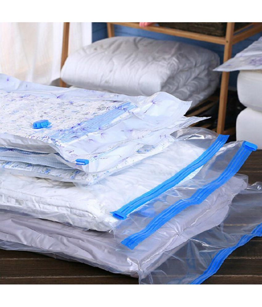 WowObjects Vacuum Seal Compressed Organizer Space Saving Storage Bag