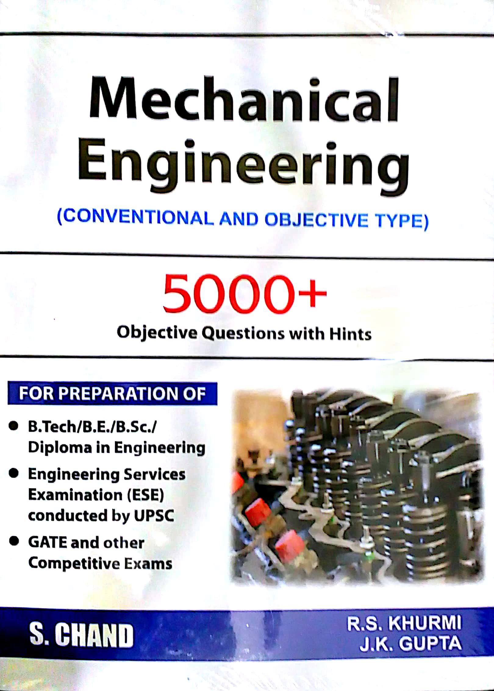     			Mechanical Engineering : Conventional and Objective Type Paperback (English)