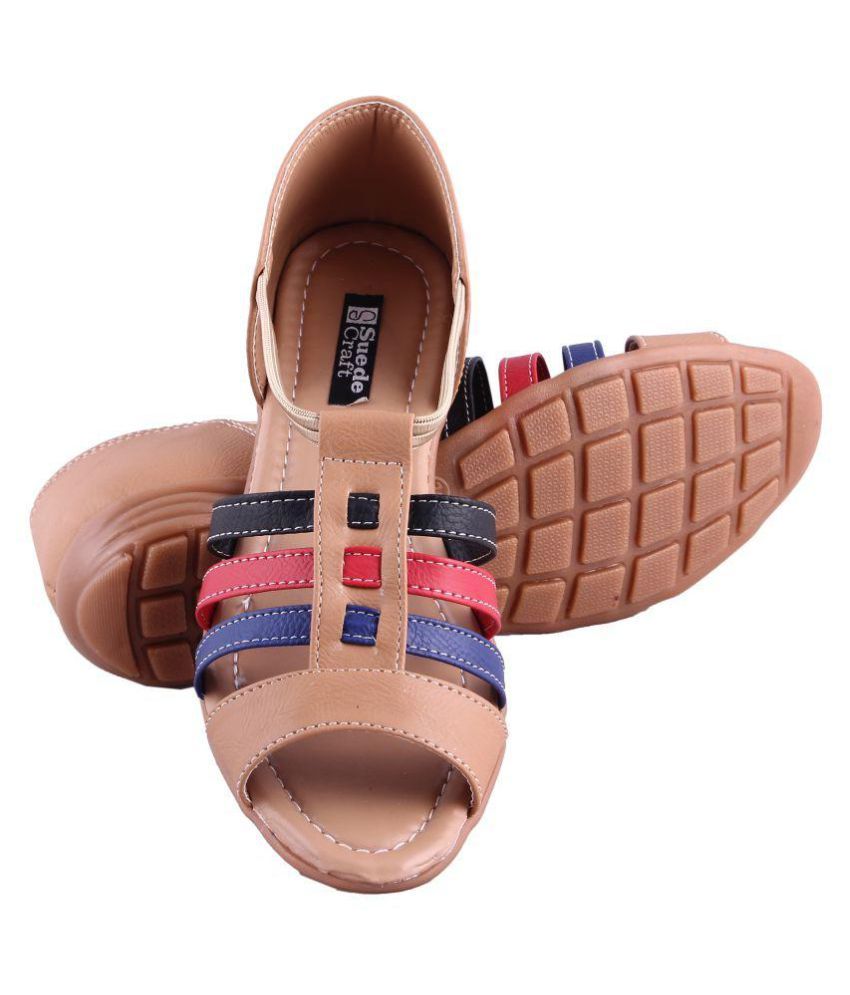 bright colored flats