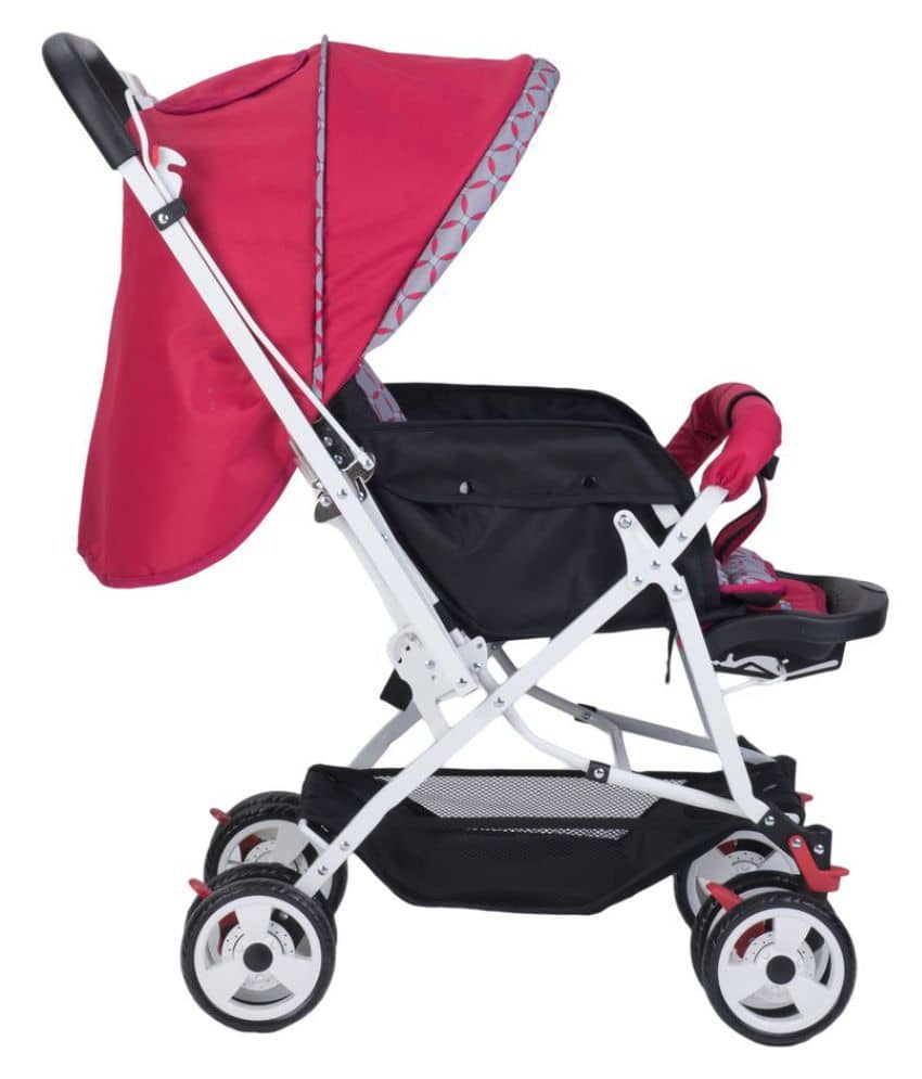Toyhouse Baby Stroller Pram Universal, Dark Pink Buy Toyhouse Baby