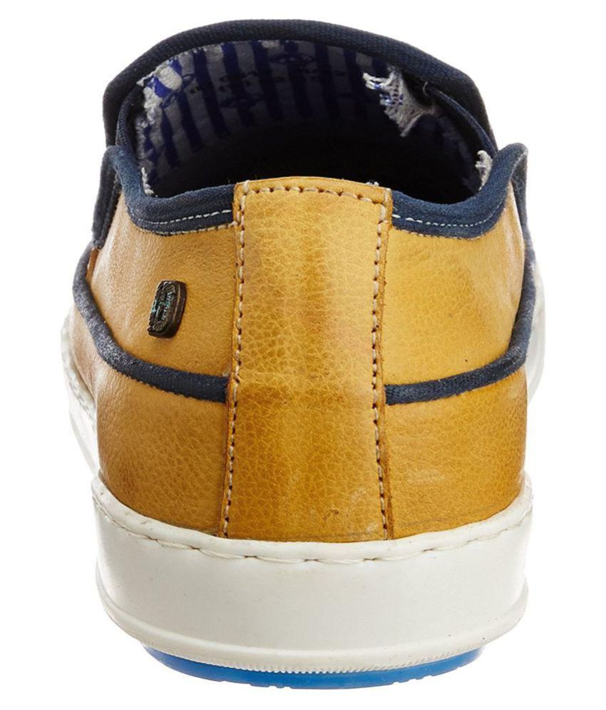 mustard yellow canvas shoes
