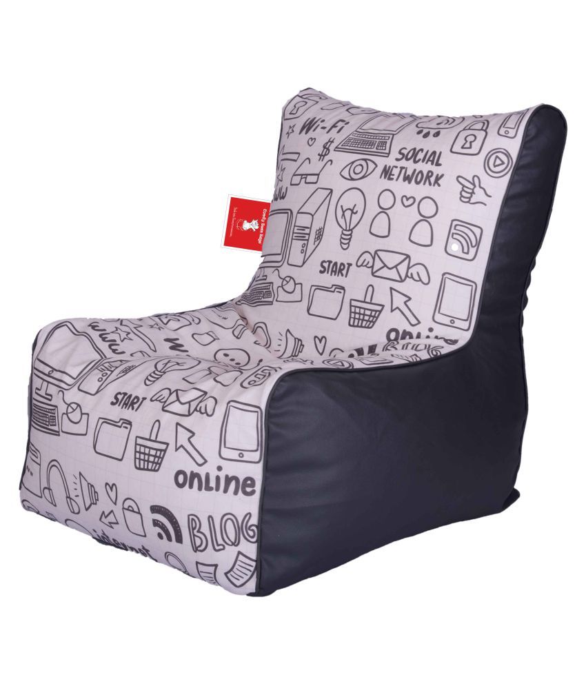 Comfy Bean Bags Bean Chair Bean Bag Printed Size Kids Bean