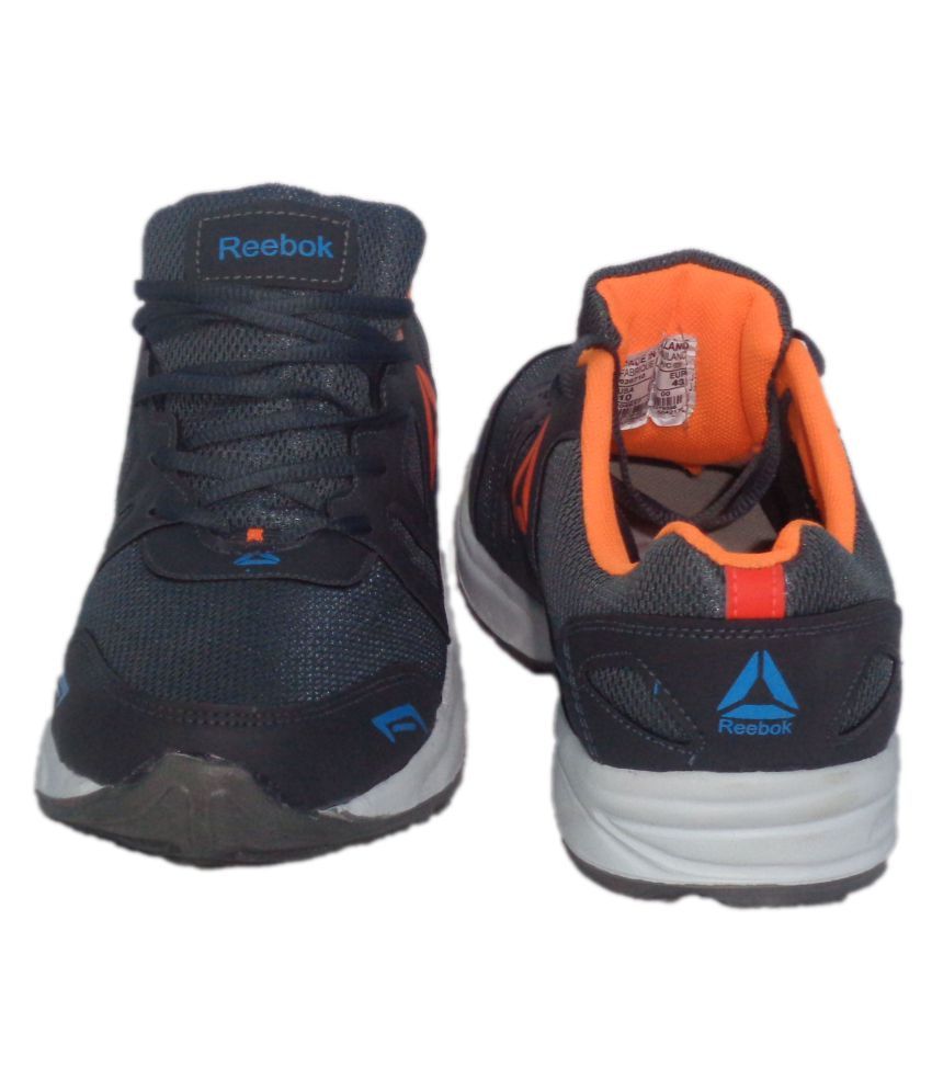 reebok navy running shoes