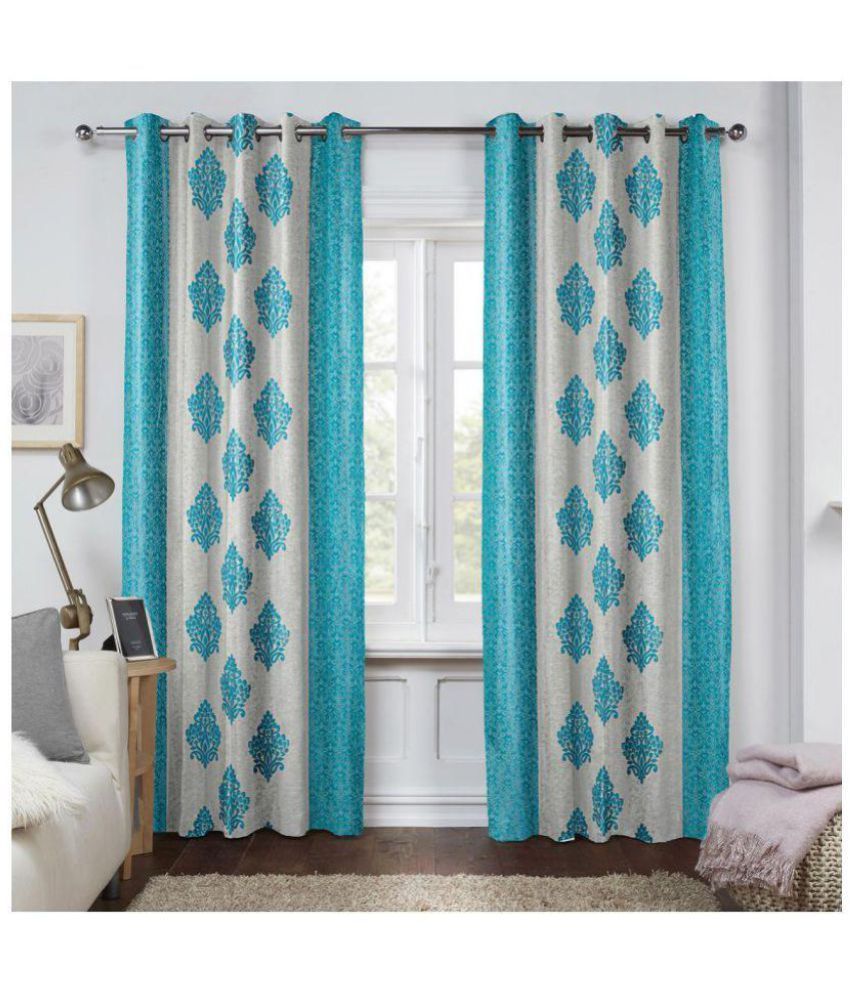 Raaviaa Single Door Eyelet Curtains Contemporary Multi Color Buy