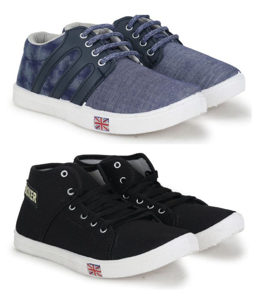 Treadfit Multi Color Casual Shoe Combo 