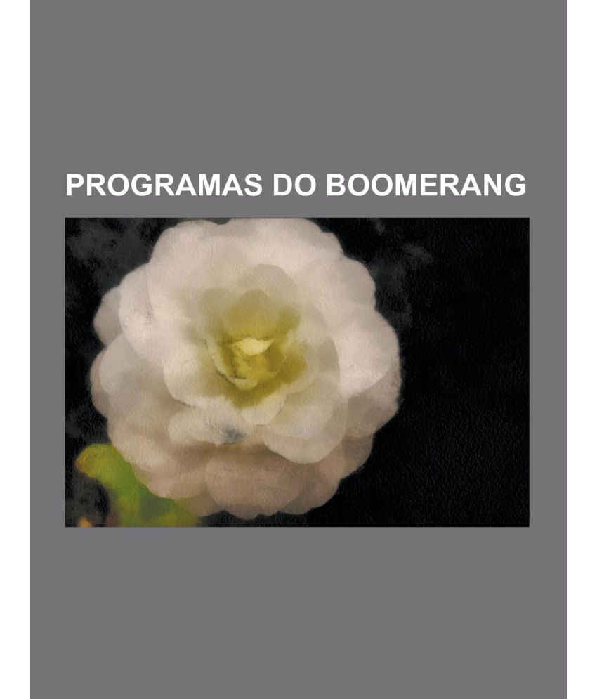 Programas Do Boomerang: Buy Programas Do Boomerang Online at Low Price