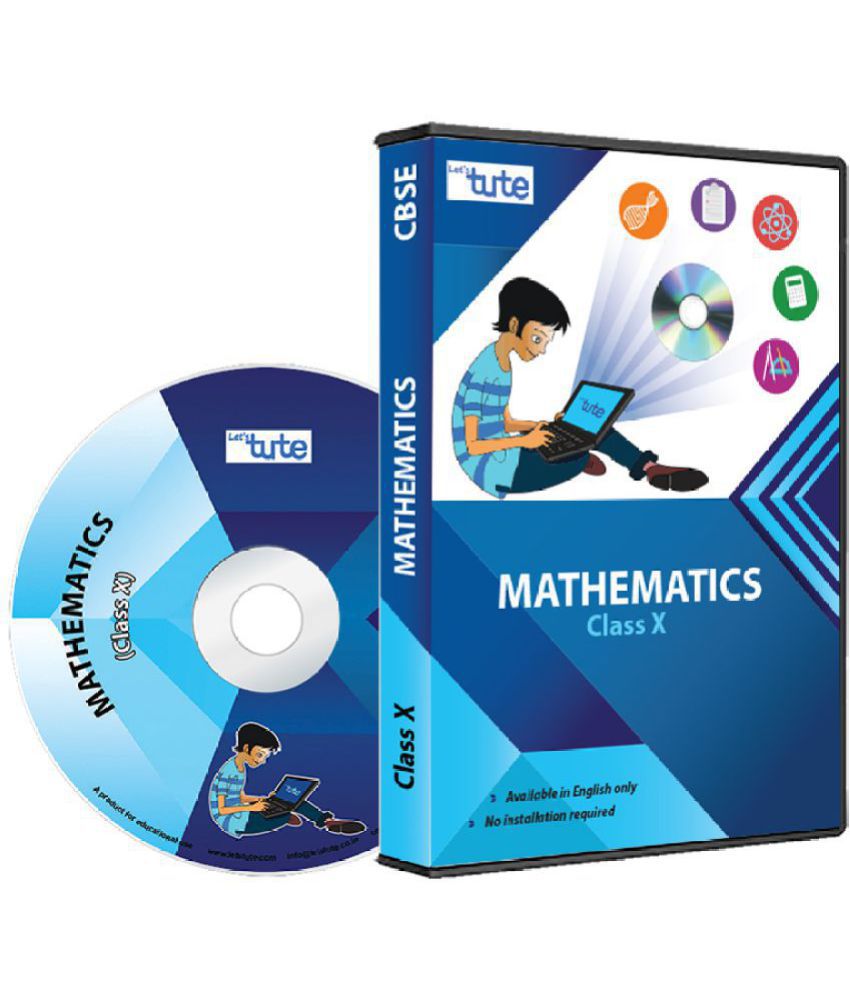     			Class 10 Mathematics - CBSE Board DVD - LetsTute DVD