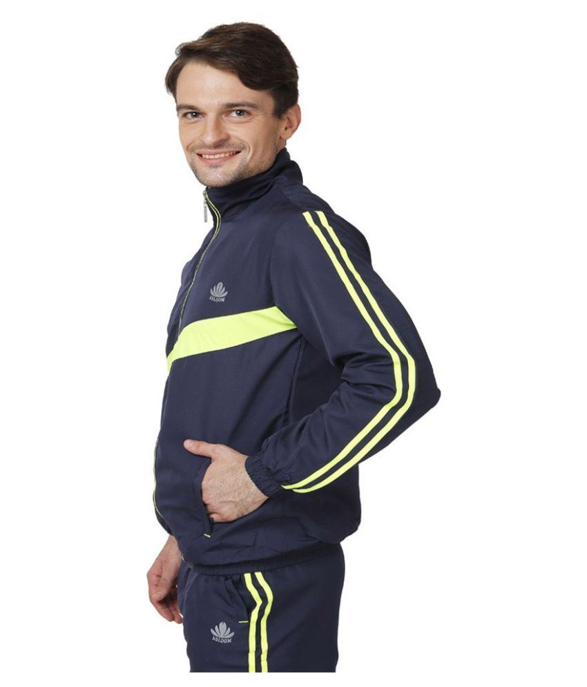 navy swoosh tracksuit