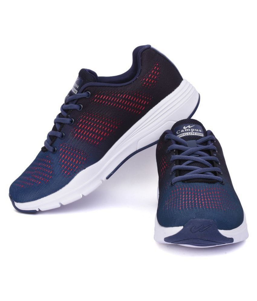 Campus QUANTUM Navy Running Shoes - Buy 