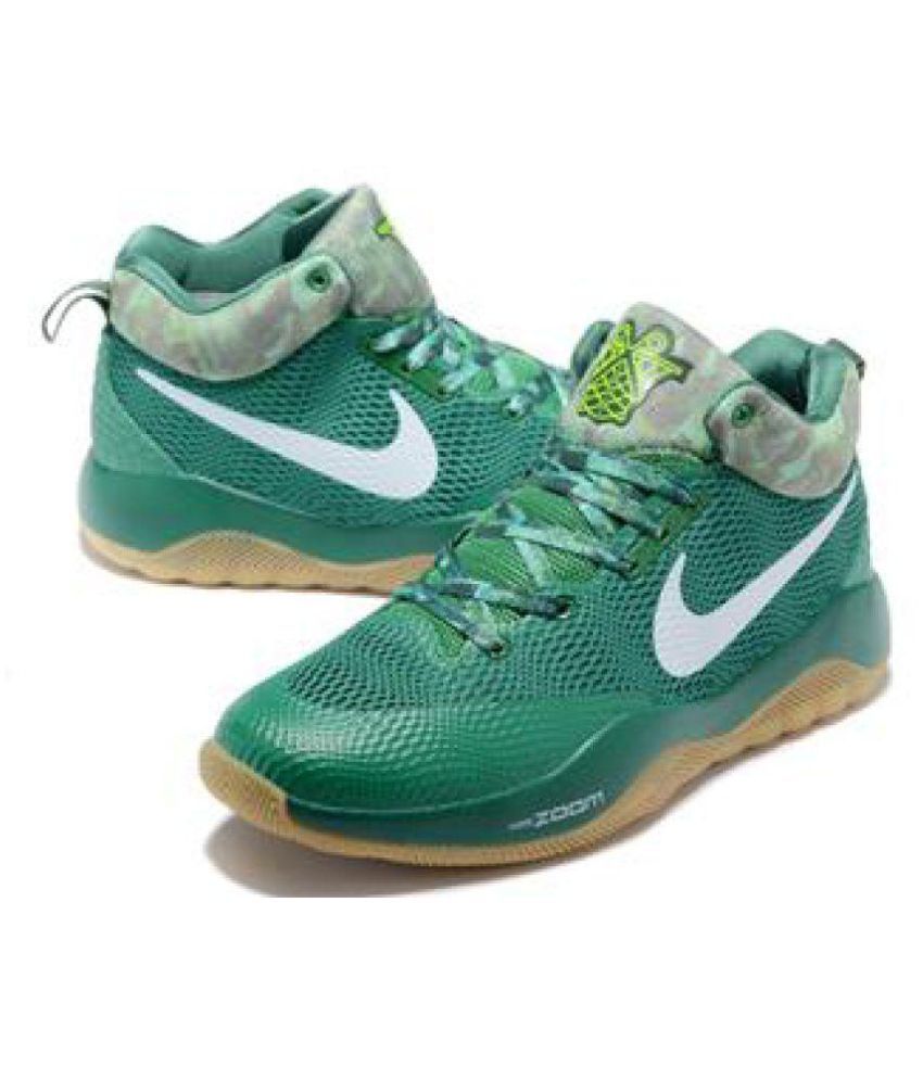 green nike zoom shoes