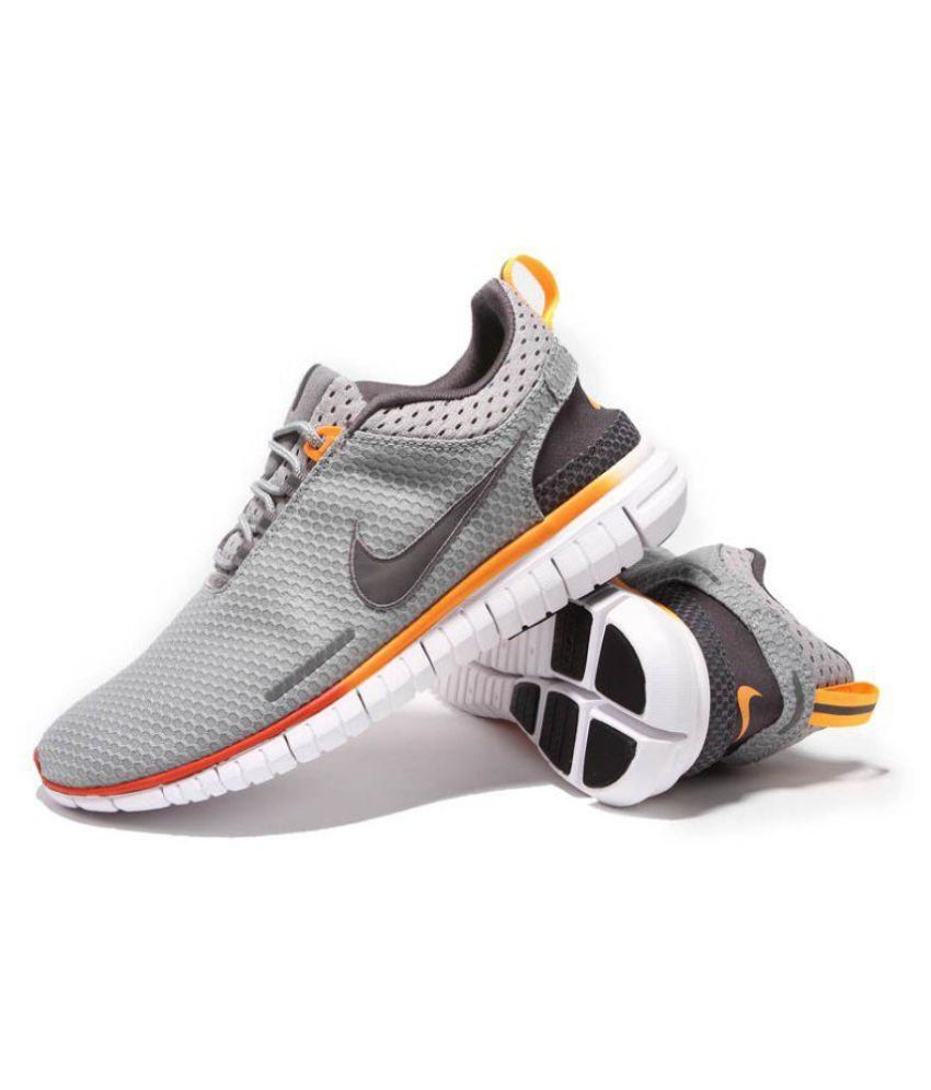 nike free og breathe gray training shoes