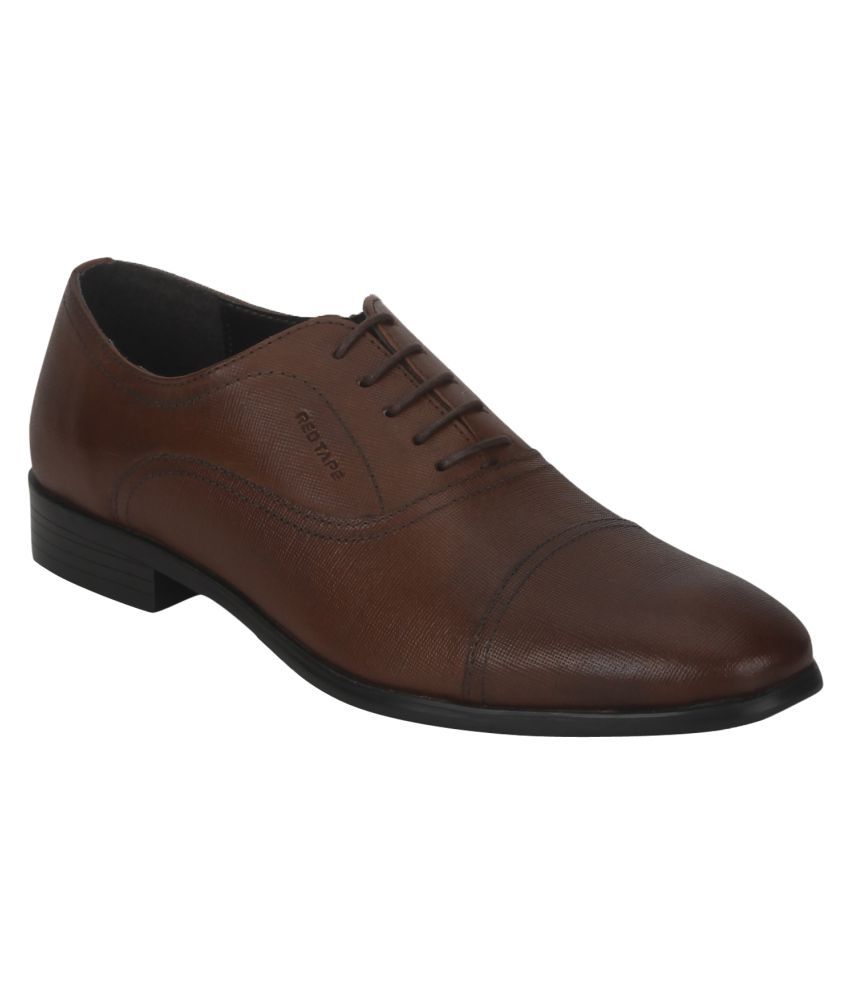 redtape formal leather shoes
