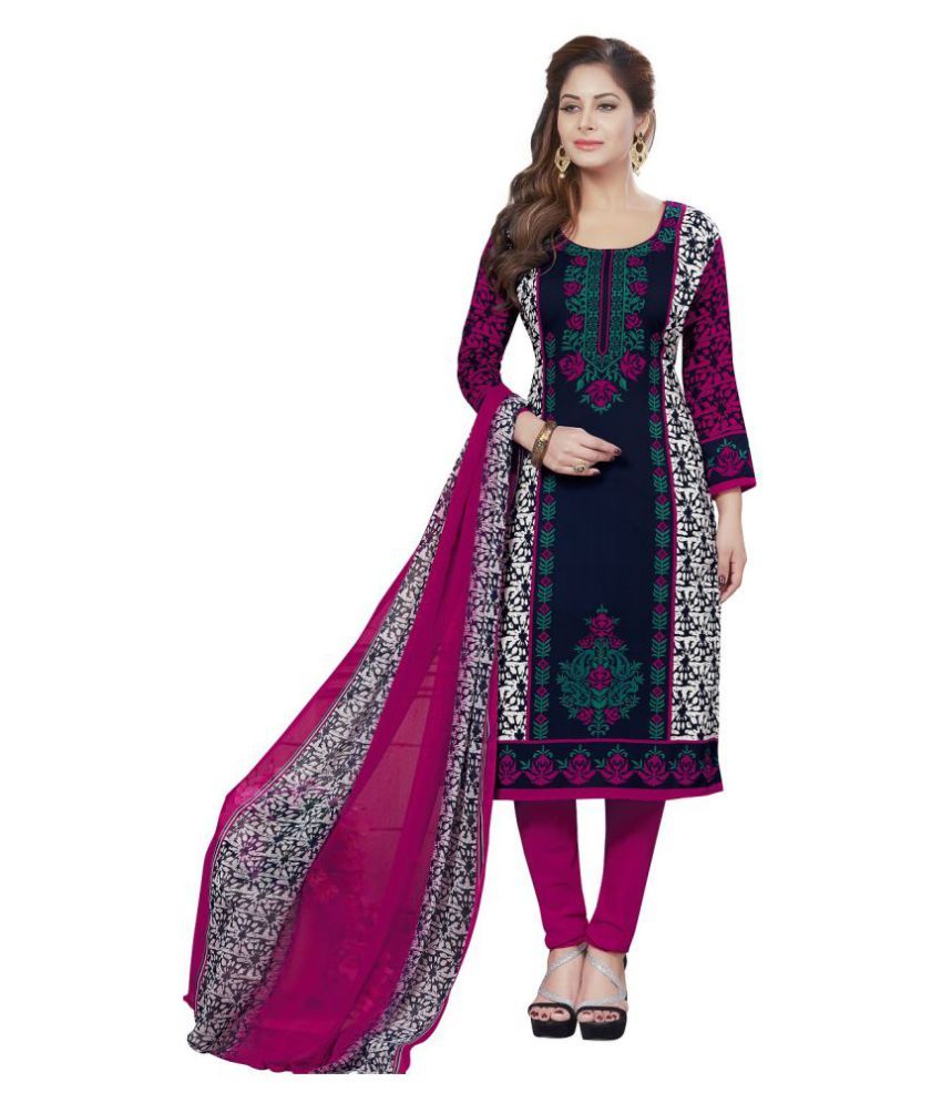 varsha churidar material