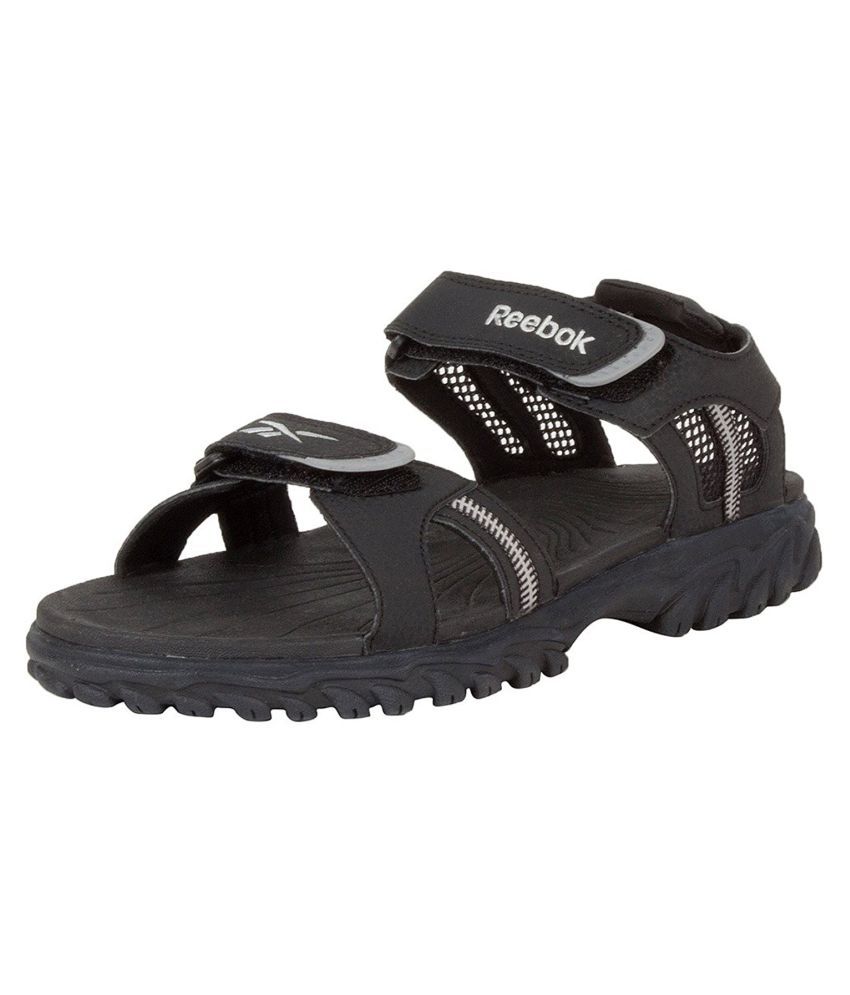 Reebok Men's Silver Black Sandals Buy Reebok Men's Silver Black Sandals Online at Best Prices